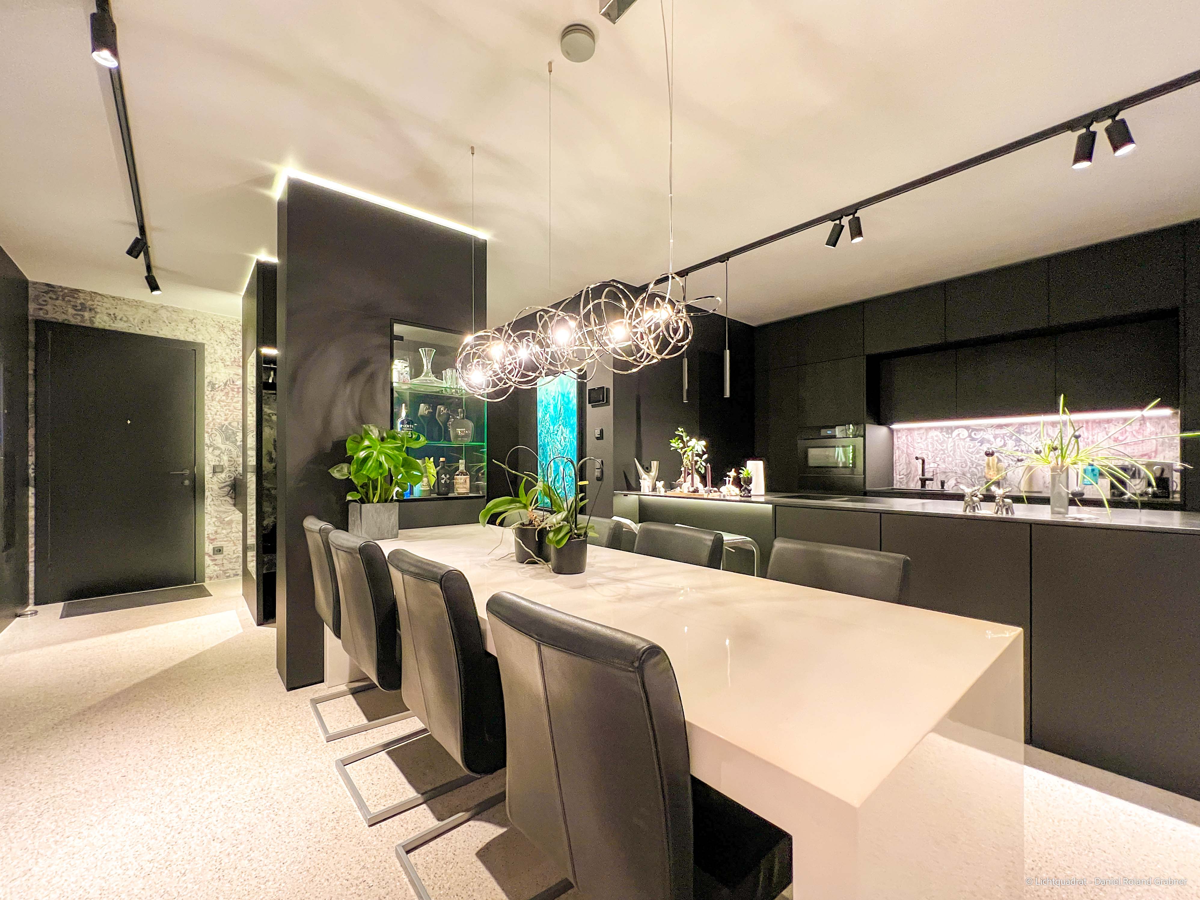 Lichtkonzept Wohnung am Attersee